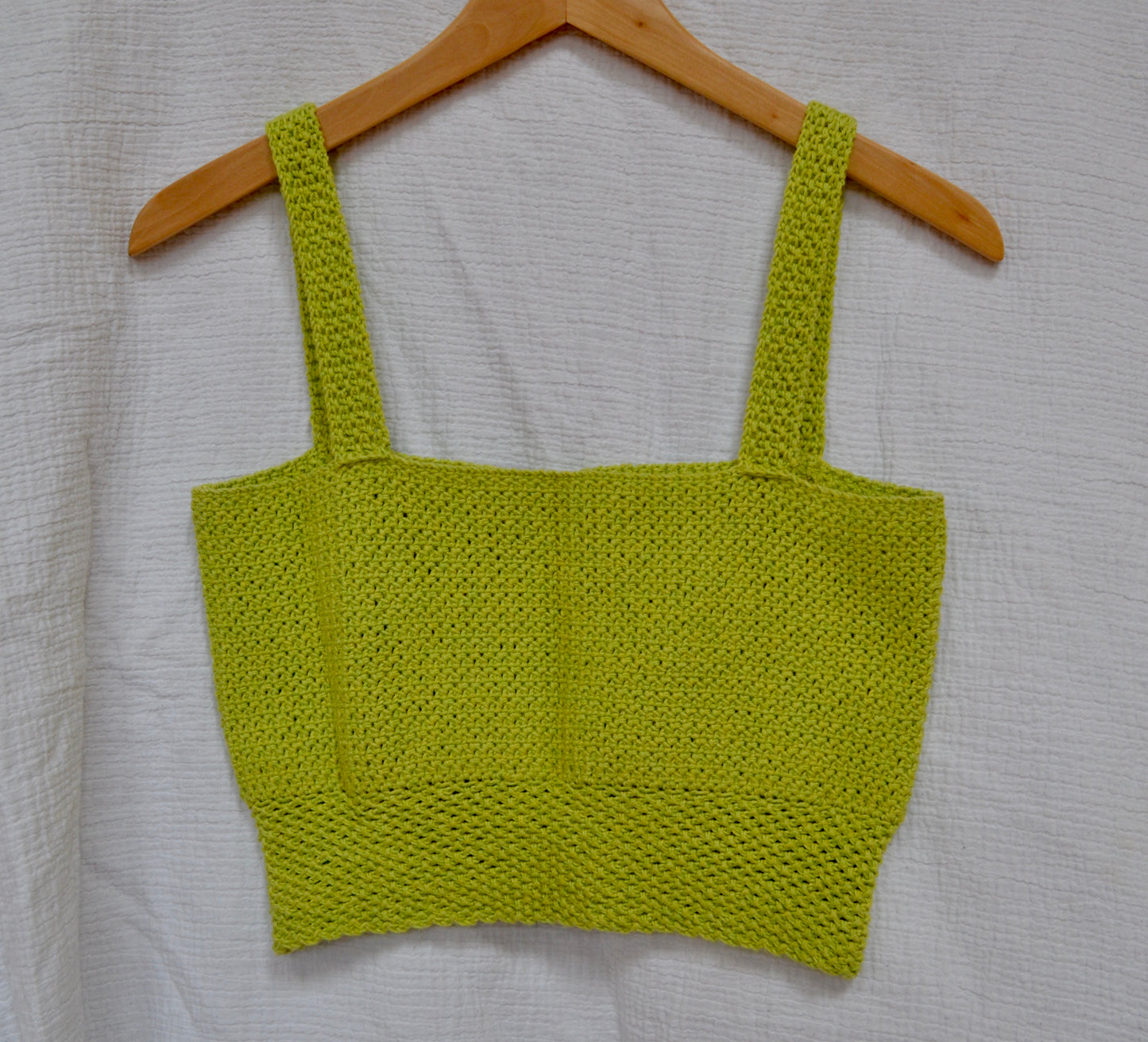 Mini Mesh Crochet Crop
