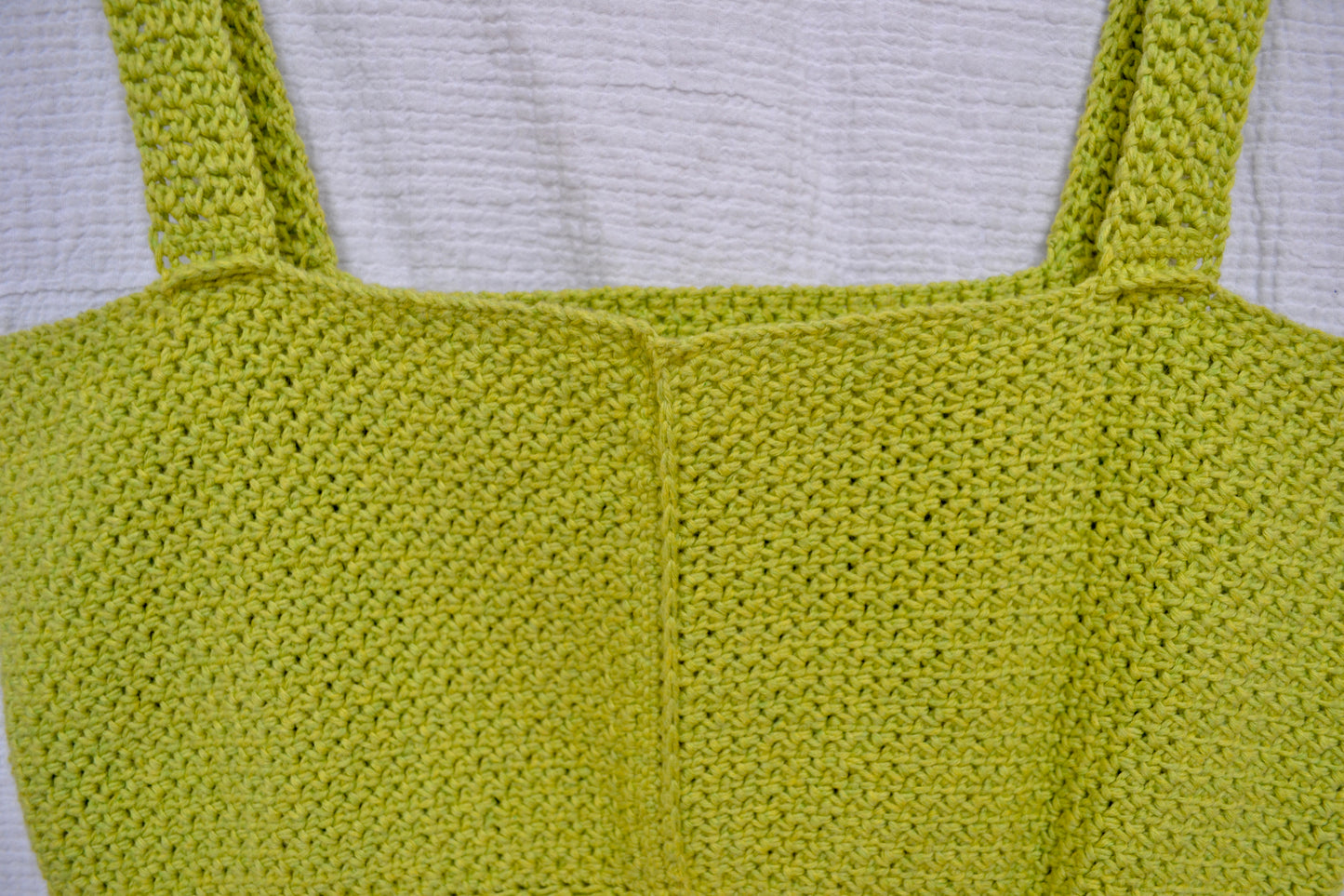 Mini Mesh Crochet Crop